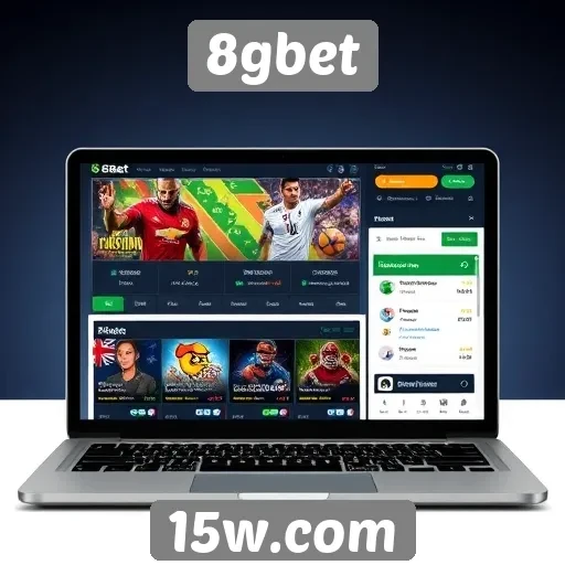 Revisão da interface e experiência do usuário no 8gbet