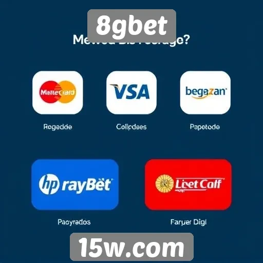 Metodos de pagamento aceitos no 8gbet